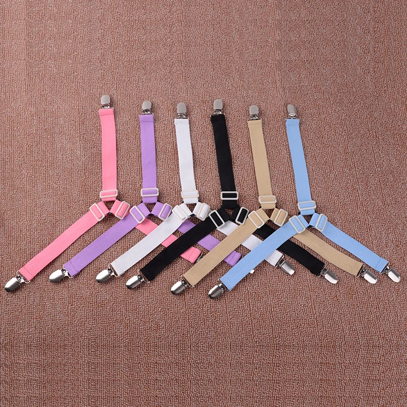 

4PCS/Lot Adjustable Bed Sheet Clips Sofa Cover Grippers Holder Mattress Blanket Bed Sheets Fixing Slip-Resistant Belt