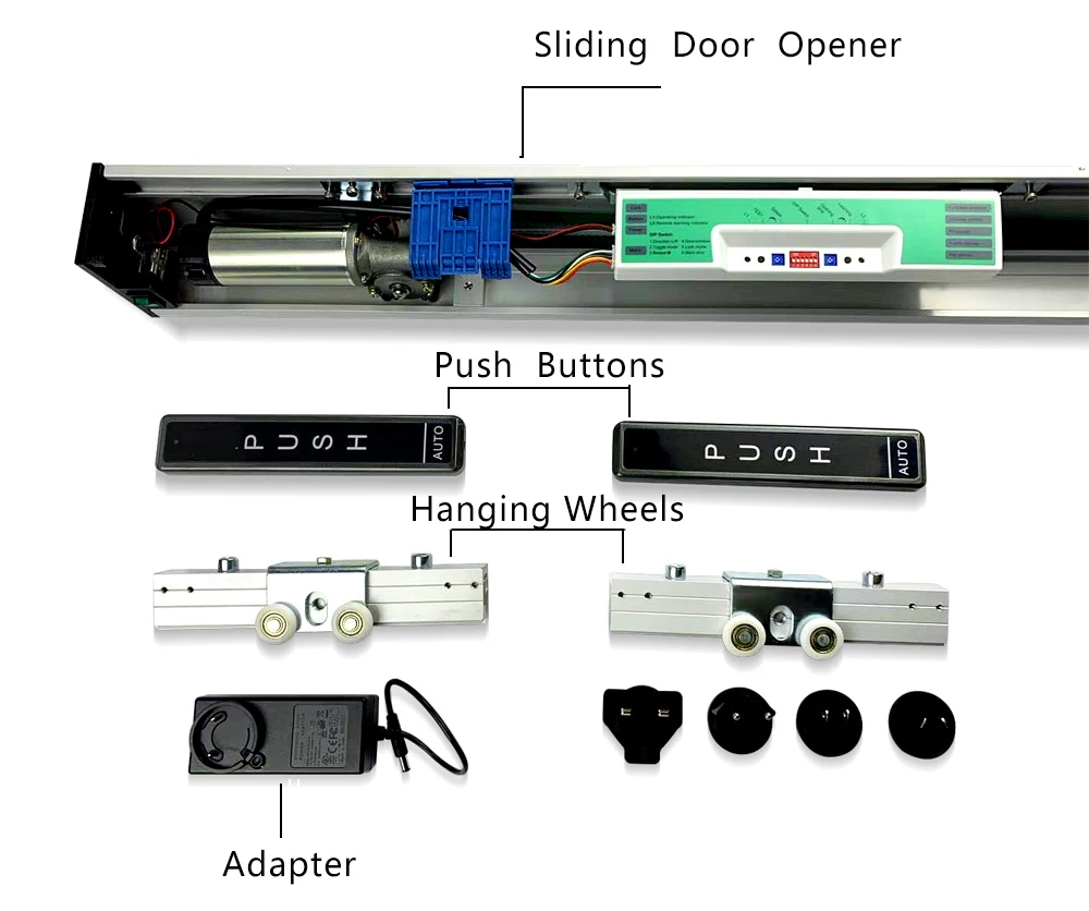 residential  sliding  door  opener