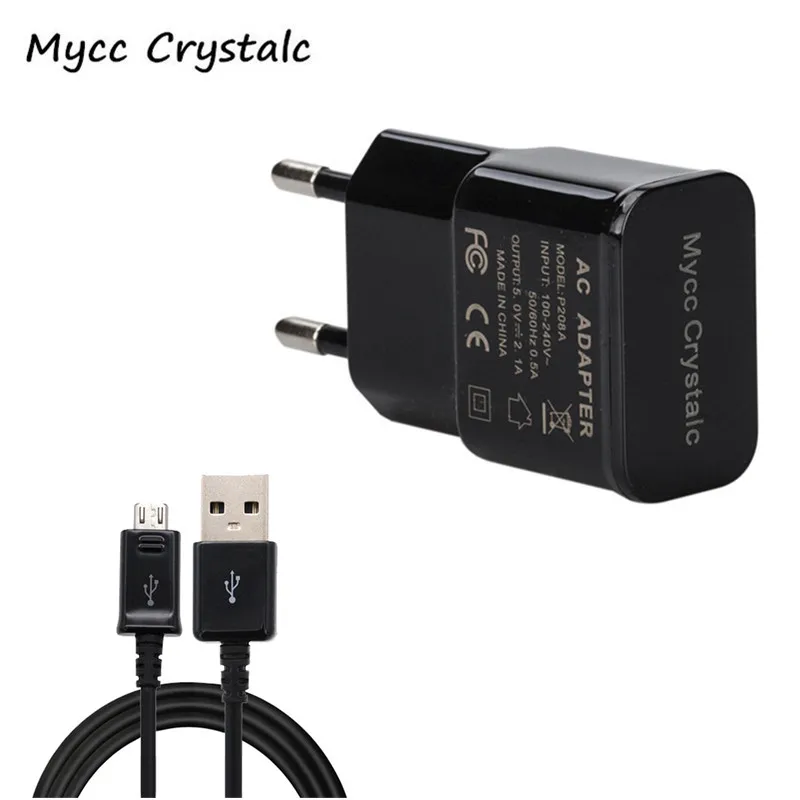 5V 2.1A EU вилка для путешествий настенное зарядное устройство + кабель Micro USB Htc Desire 500