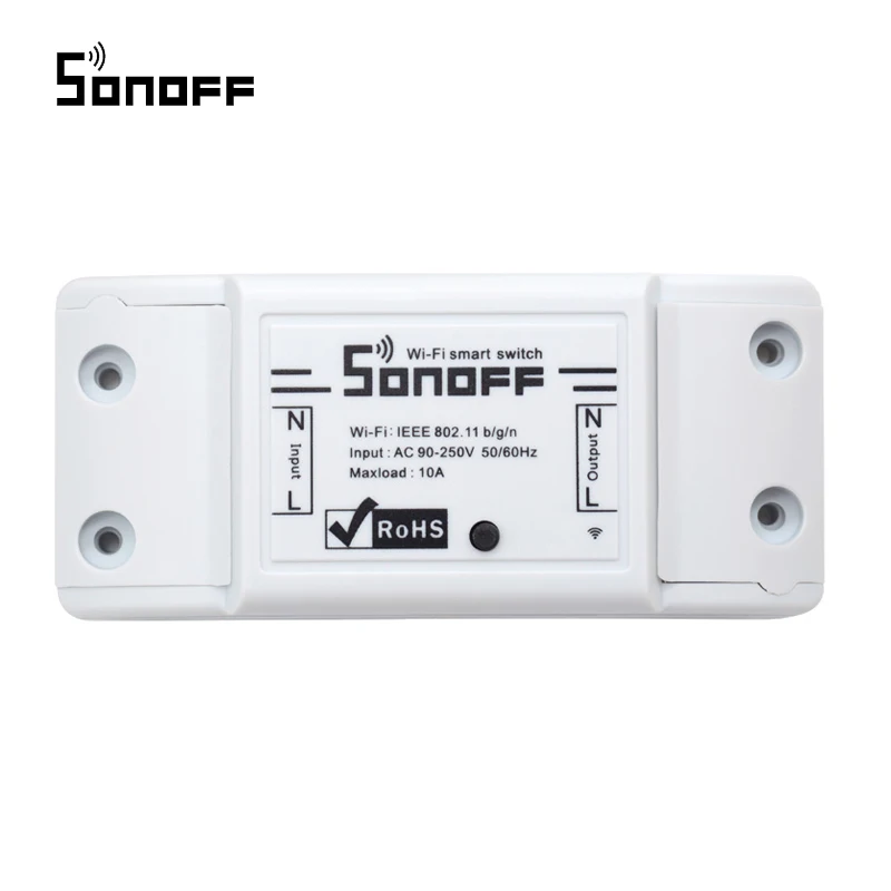 Sonoff Basic/RF wifi переключатель, беспроводной пульт дистанционного управления, умный переключатель, wifi модуль автоматизации, набор таймера для самостоятельной сборки, работает с Alexa 10A/2200W