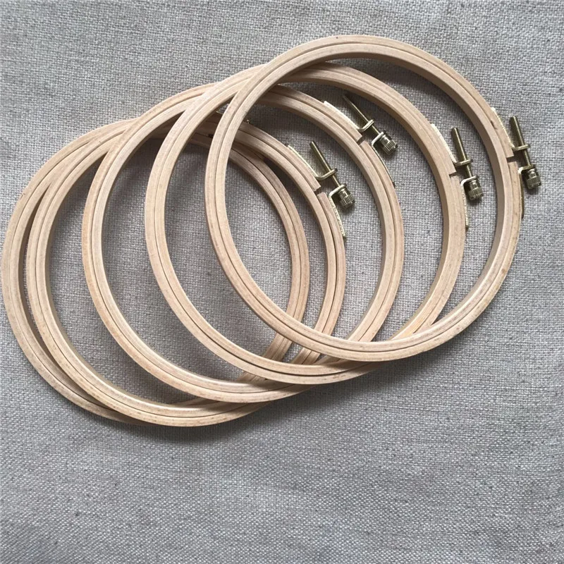 Деревянные обручи для вышивки крестиком 15 5 см 6 1 дюйма деревянный обруч ручной