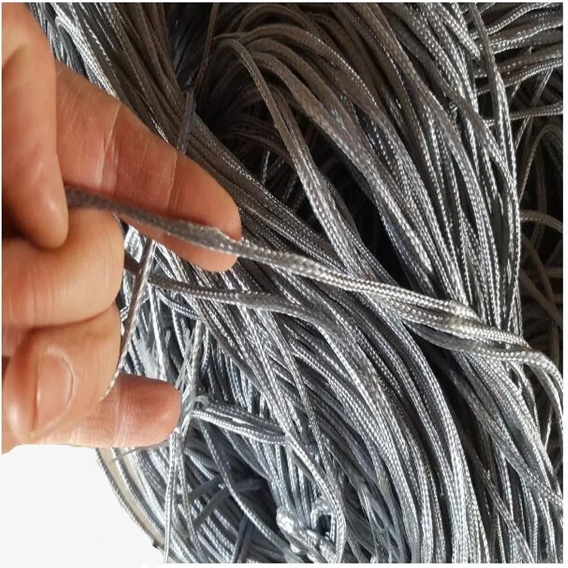 POUI COME DREAM Wrapped iron sinker for fishing net sinker for Finland net gill net Fishnet accessories Environmental protection