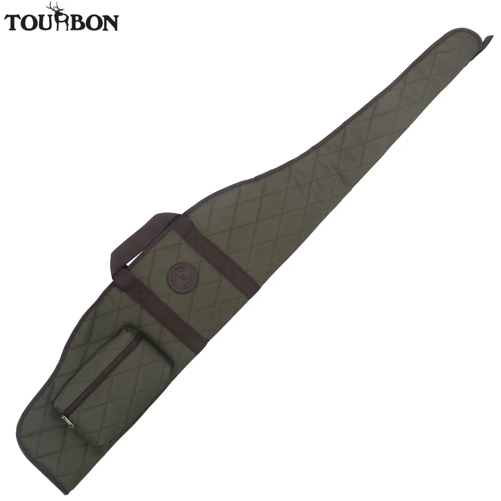 

Tourbon Hunting Tactical Rifle Gun Case Scope Sight Cover Carrier Shooting Shotgun Slip Bag 132CM Gun Accessories