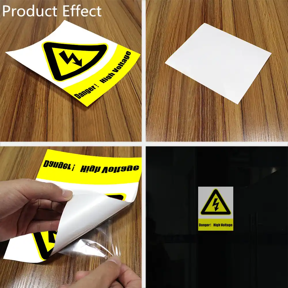Warning Safety Sign Stickers For Company Schools Hotels The Mall Vinyl ...