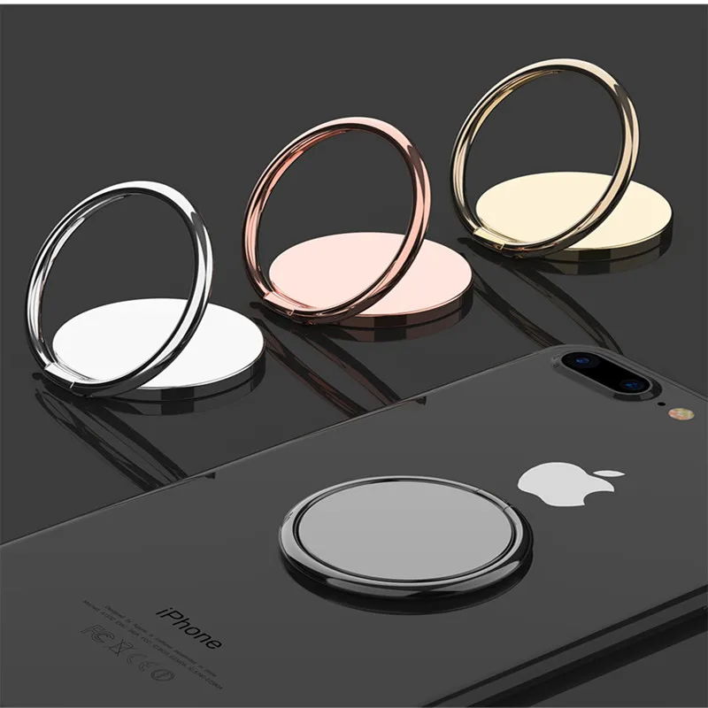 

1PC Mobile Phone Holder Universal 360 Degree Rotation Finger Ring Holder Magnetic Car Bracket Stand Phone Accessories for iPhone