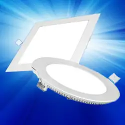 LukLoy светодиодный противотуманный круглый панельный светильник встроенный потолочный светильник тонкий светильник для ванной комнаты