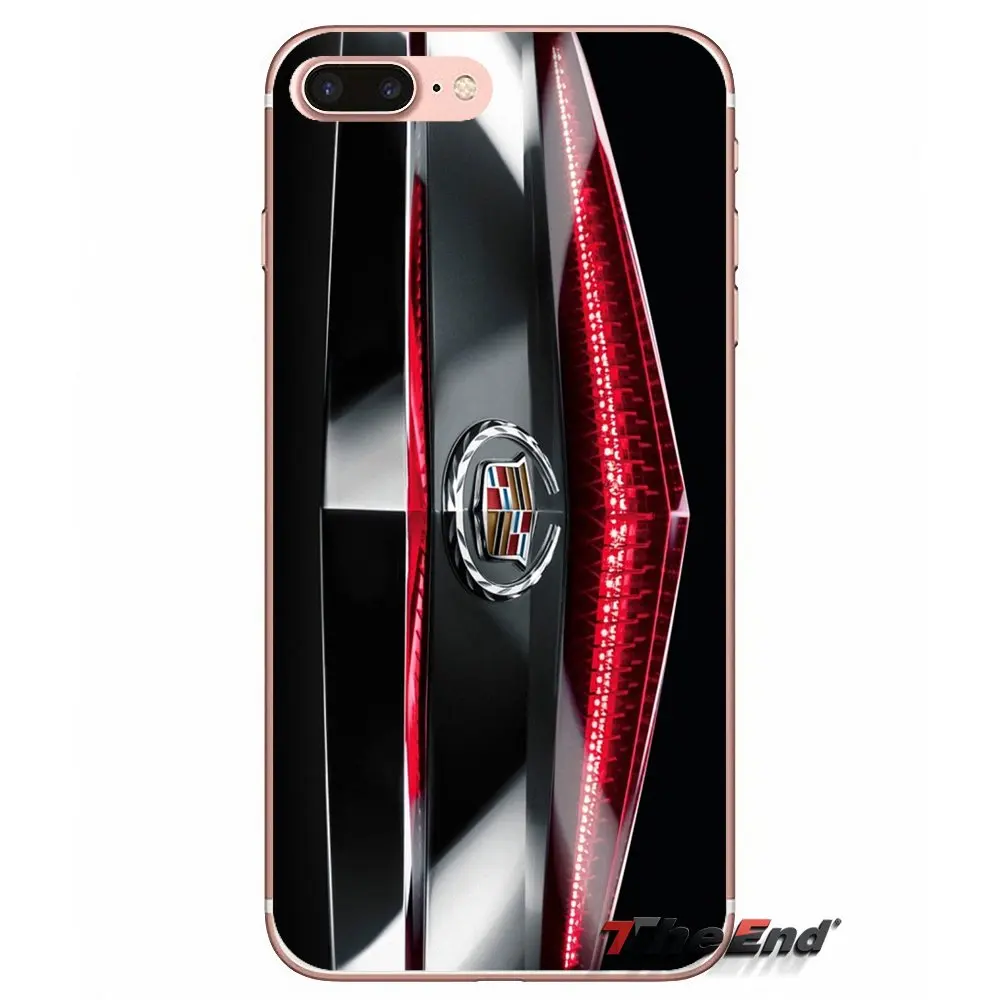 Для Samsung Galaxy S3 S4 S5 MINI S6 S7 edge S8 Plus Note 2 3 4 5 Grand Core Prime Cadillac Логотип эмблема автомобиля