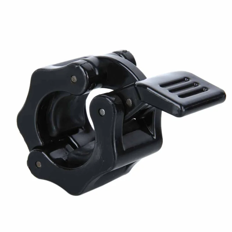 1 Pair 25mm Barbell Collar Lock Dumbell Clips Clamp Weight lifting Bar durable Gym Dumbbell Fitness Body Building Clips Lock Jaw