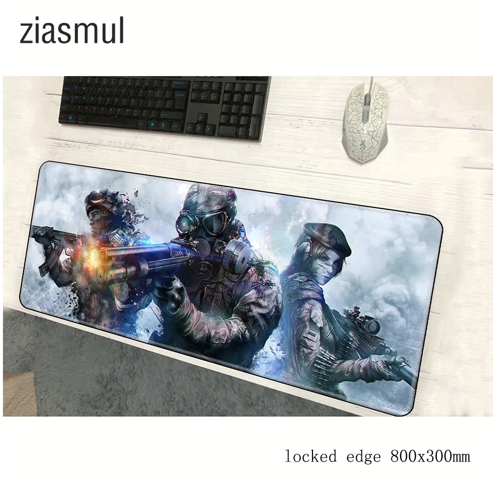 Коврик для мыши warface 800x300x3 мм коврик notbook компьютерный высококачественный игровой