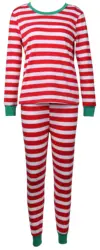 Новые поступления женские мужские мужская пижама Рождество Рождественская Пижама для взрослых комплект Хлопок Ночная рубашка; одежда для