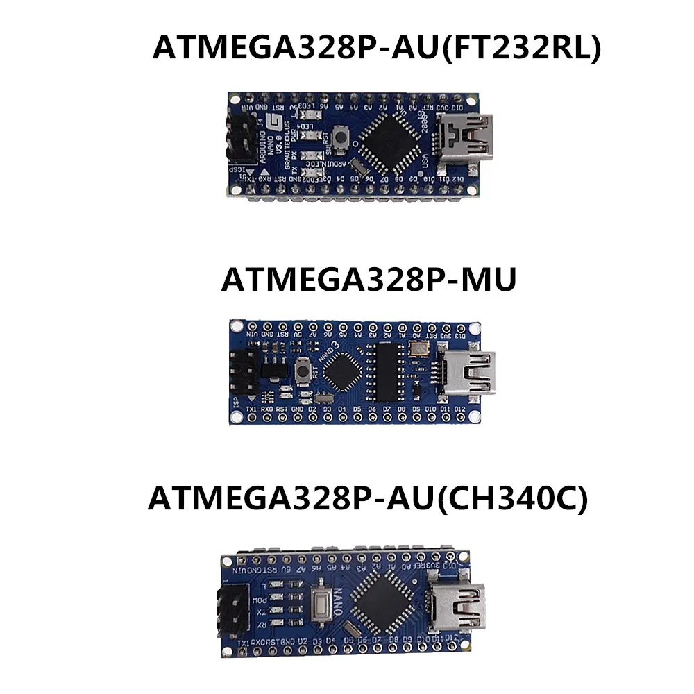 Nano 3 0 Mini USB с контроллером загрузчика совместимый arduino CH340 драйвером 16 МГц NANO V3.0
