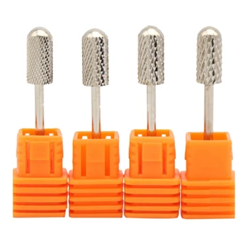 

4Pc 2.35Mm Silver Nail Tungsten Steel Alloy Grinding Head Grinding Machine Dedicated Sander Drill Bit Polishing Tool