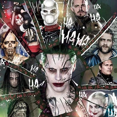 Suicide Squad Circle Poster Print (24 x 36)