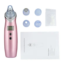 Вакуума для удаления угрей ЖК-дисплей Дисплей лица вакуумный очиститель пор носа Acne комедонов всасывания пятновыводитель Инструменты для ухода за кожей лица
