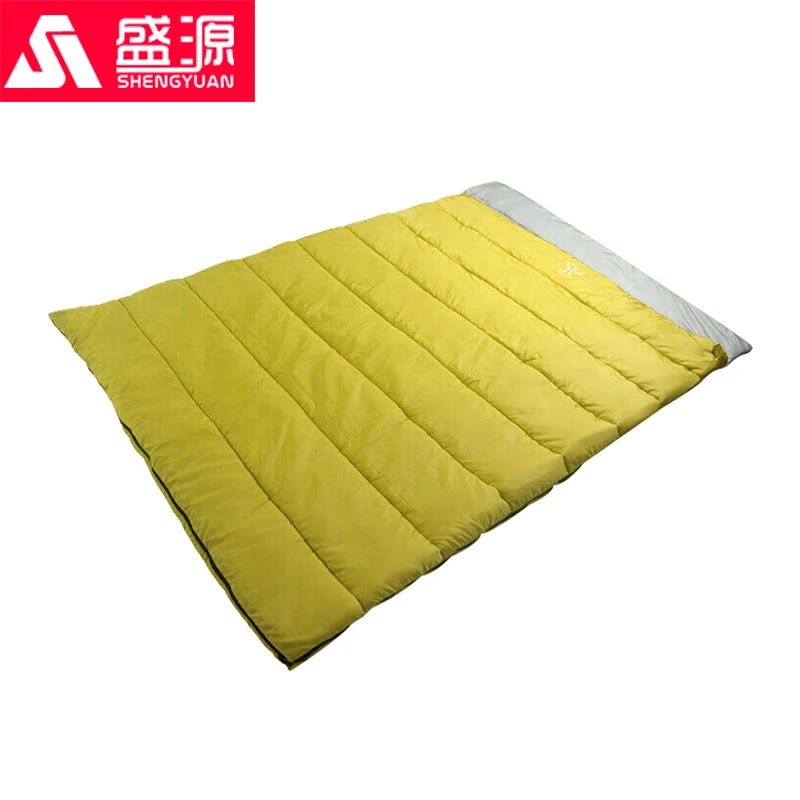 

Camping Envelope Sleeping Bag 2 person Sleeping Bag Autumn Winter Warm Sleeping Bag