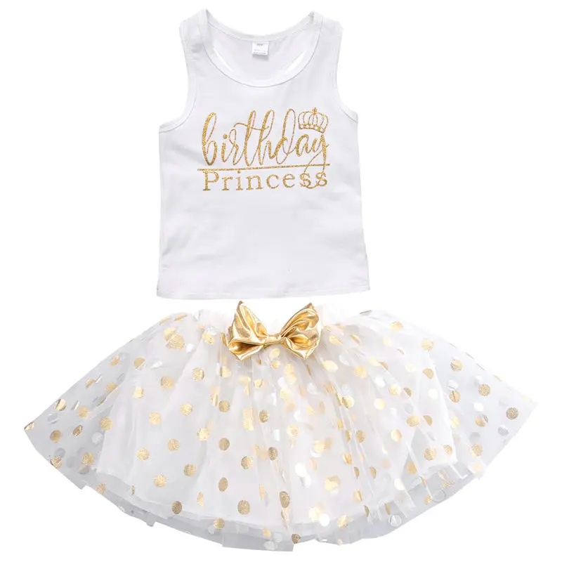 2 шт. детская юбка пачка футболка и юбка|outfit set|tutu outfit2pcs set |