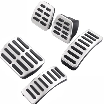

Stainless Steel MT AT Gas Pedal Pads Car Pedal Cover FOR VW POLO 9N3/6R JETTA GOLF MK4 BORA VENTO SKODA Seat Ibiza Leon Toledo