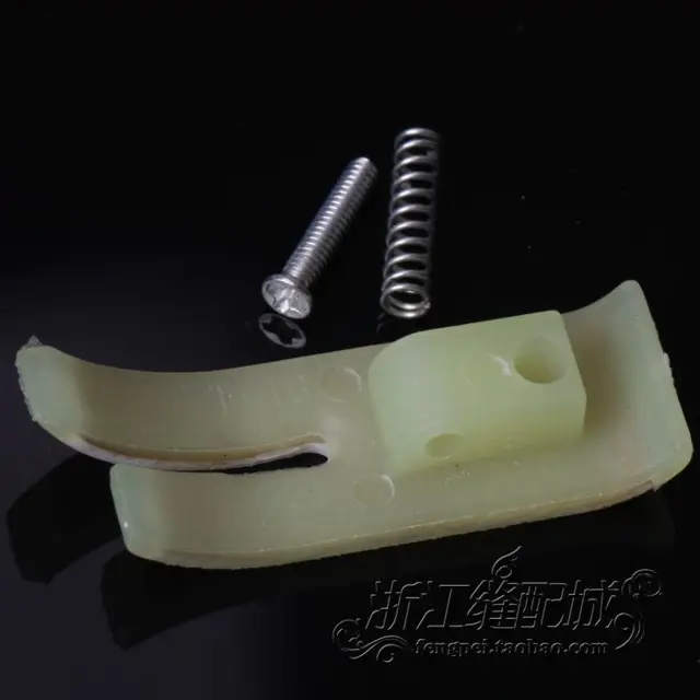 Plastic Double Presser Foot Pressure Plate MT-18B (2 In 1) Lockstitch Sewing Machine Presser Foot Skin Deck Board