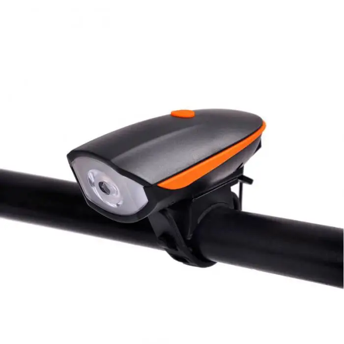Велосипедный Электрический рожок яркий головной светильник s вокальный usb зарядка ночной езды велосипедный светильник 130/140 децибел колокол ASD88