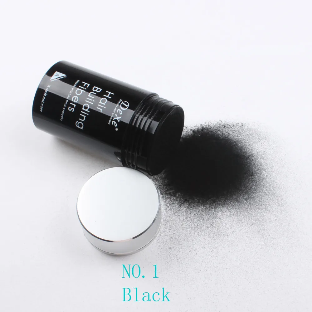 Dexe HAIR BUILDING FIBERS 22G BLACK COLOR #1 Dexe HAIR BUILDING FIBERS 22G BLACK COLOR #1