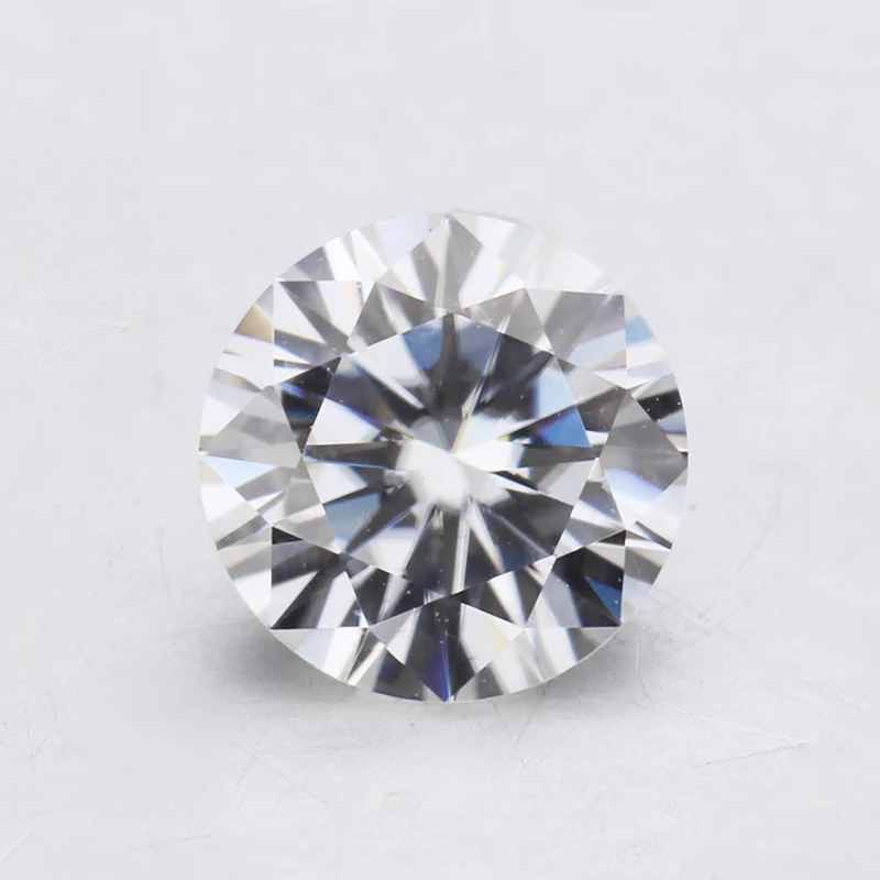 Распродажа круглый блестящий вырез 0.2ct карат 3 5 мм EF цвет моиссаниты Свободный