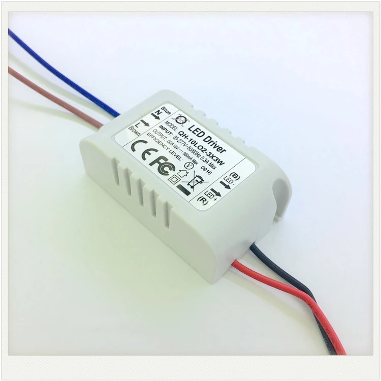 1 5 10 шт. изолированный светодиодный драйвер 900mA 10W 2X3W 3X3W AC 110V 220V к DC 6 10V источник