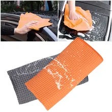 1 шт. Новинка 40x40 см оранжевый мягкое полотенце из микрофибры мягкая чистота очистка автомобиля детали полировки Ткань Инструменты