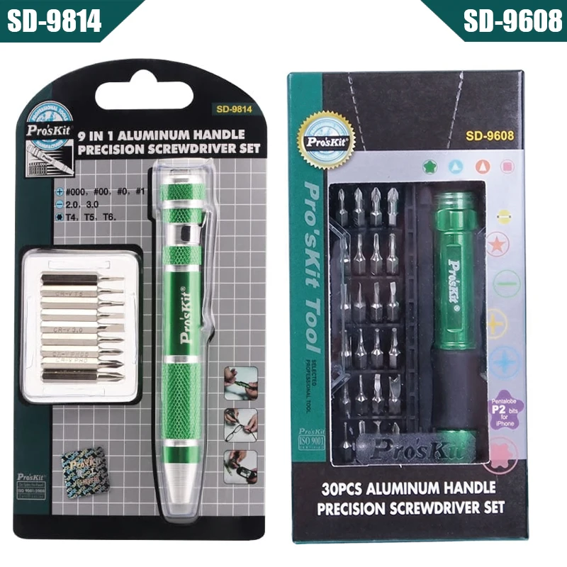 Набор отверток Pro'sKit SD 9857M прецизионные отвертки с прорезями Шестигранник