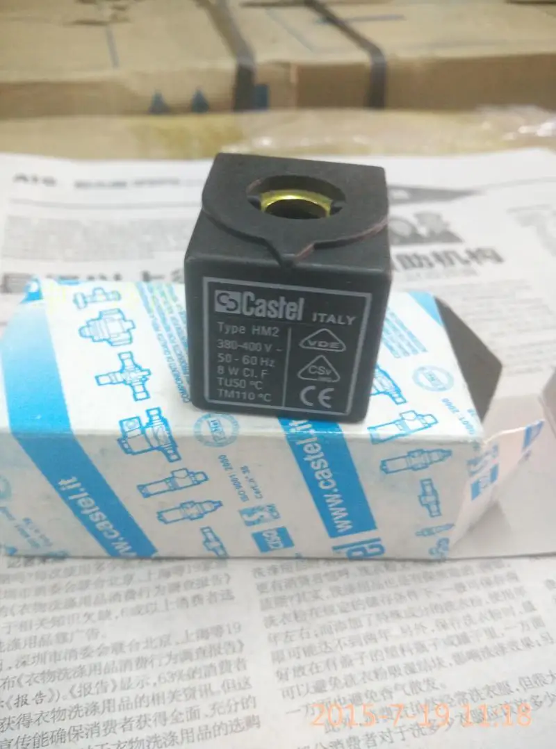 

Castel 380V Ctel Type HM2 electromagnetic valve coil