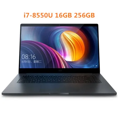 Xiaomi Mi Pro ноутбук 15,6 дюймов Windows 10 Домашняя версия Intel Core i7-8550u четырехъядерный процессор 1,8 ГГц 16 Гб ram 512 ГБ SSD - Цвет: i7-8550U 16GB 256GB