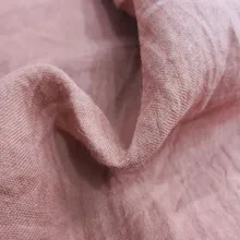 L11892 чистая льняная Жатая ткань лен 35 см 55 ''ширина 178 gsm ткань для одежды серый синий цвет 100 метров маленькая