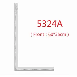 Металла под прямым углом линейки # 5324A (60*35 см), # 5124A (24*14 дюймов)