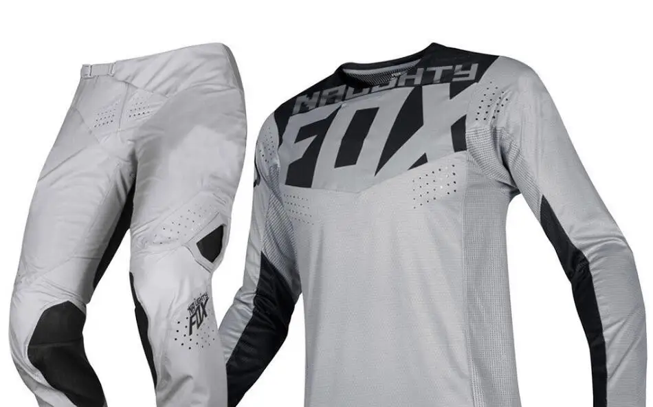 grey motocross gear