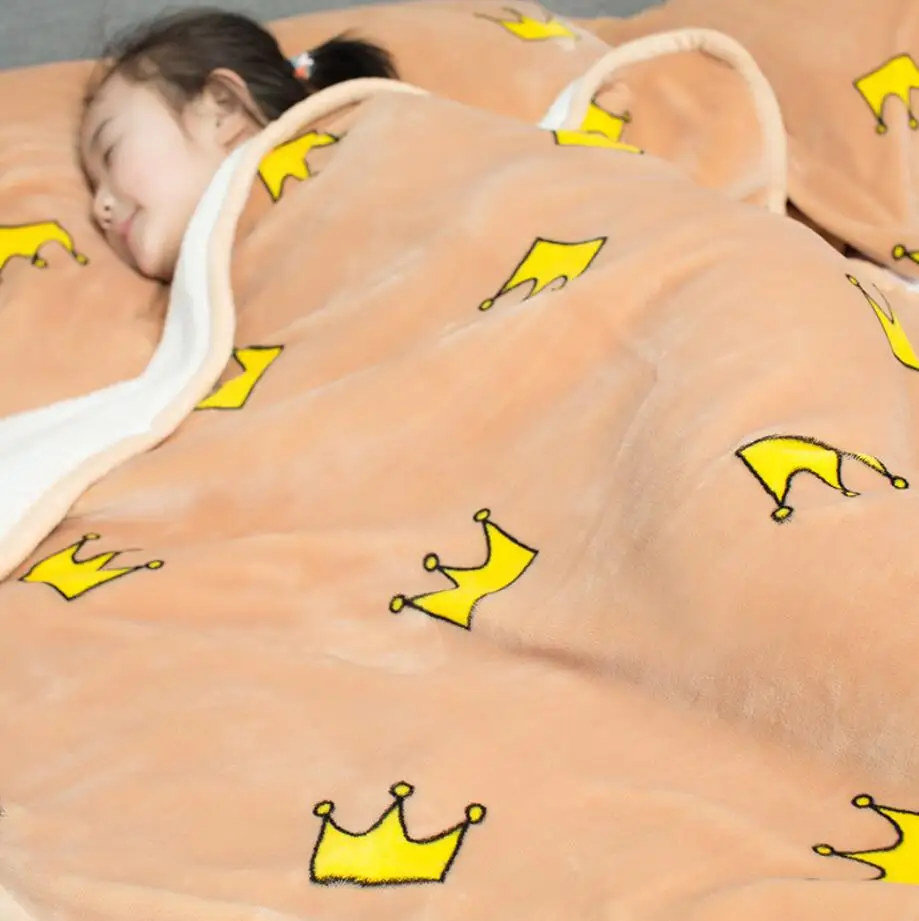 100*150 см многофункциональное детское одеяло, одеяло для новорожденных, постельные принадлежности, Фланелевое детское одеяло для сна, покрывало для дивана, одеяло для отдыха, стеганое одеяло для сна s - Цвет: Многоцветный