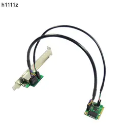 Сетевые карты Mini PCI-Express Gigabit Ethernet RJ45 Порты и разъёмы адаптер 10/100/1000 Base-T сети LAN Controller карты Бесплатная Интернет