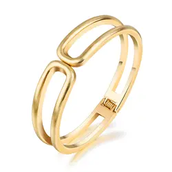Европейский и американский Шарм ювелирные изделия браслеты женский золотой цвет браслет для женщин круглый медный сплав Хорошее качество