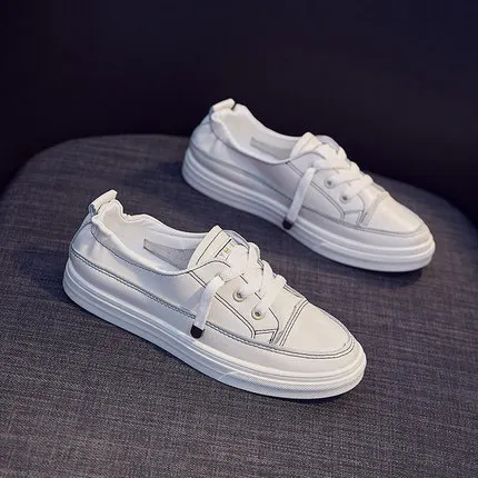 

Net red summer lazy white shoes female 2019 wild flat-bottom shoes shoes new breathable tide shoes summer single shoes