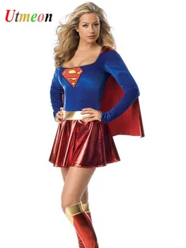 

UTMEON Women's Costumes Superhero Cosplay Superwomen Adult Wonder women Movie Costumes