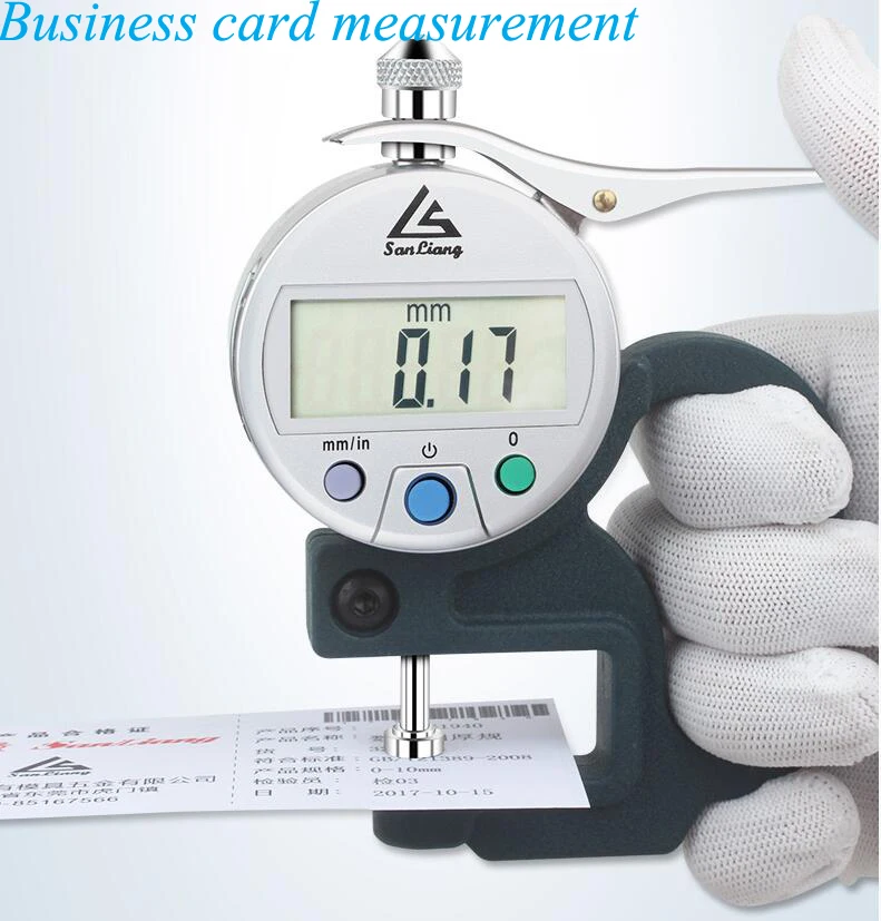 Thickness Measuring Instrument Thickness Gauge Measuring Precision Digital Display Width