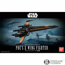 OHS Bandai Звездные войны TFA 1/72 Poe X-Wing истребитель сборки модели комплекты oh