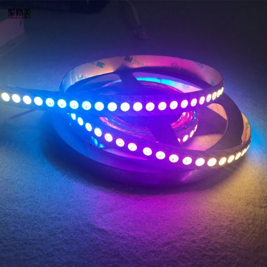 DC5V WS2813 (Dual сигнальные провода) ws2812b RGB светодио дный pixel Газа индивидуально