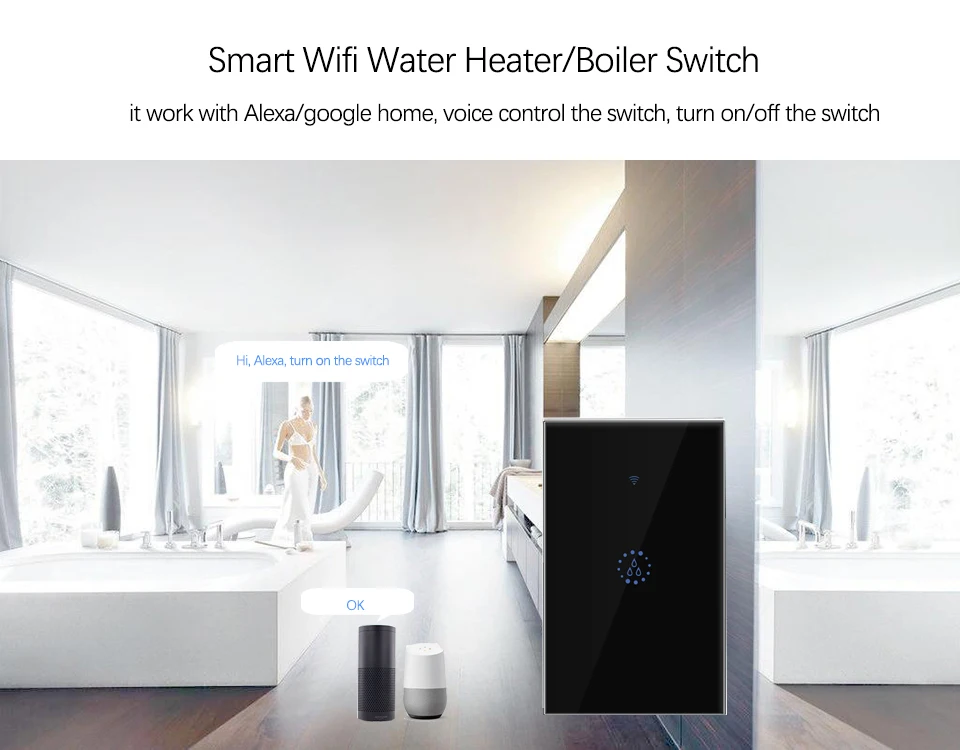 Voice control by alexa google home