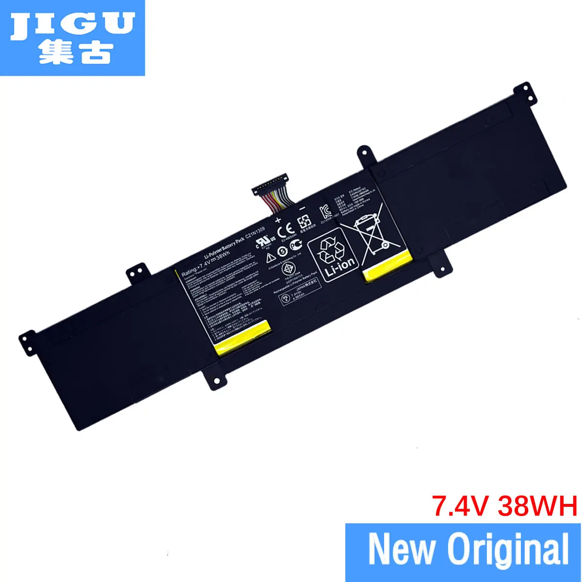 JIGU 0B200-00580100M C21N1309 C21PQ2H Original laptop Battery For ASUS Q301L for VivoBook S301LA S301LP JIGU 0B200-00580100M C21N1309 C21PQ2H Original laptop Battery For ASUS Q301L for VivoBook S301LA S301LP