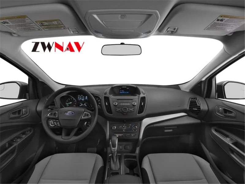 ZWNVA Tesla стиль экран новейший Android 6,0 64+ 2 Гб автомобильный dvd-плеер gps навигация Радио экран для Ford Kuga 2013