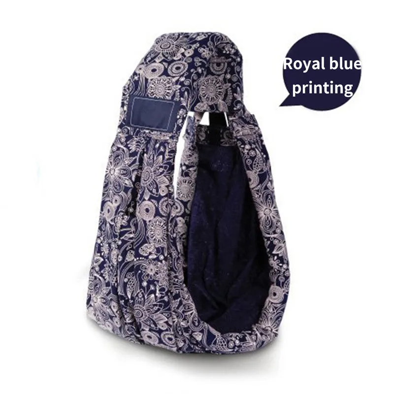 8 цветов новорожденных Популярные органические для малышей обёрточная бумага сумка ecnomic детский слинг хлопок Губка ремень для новорожденных рюкзак подтяжки - Цвет: print