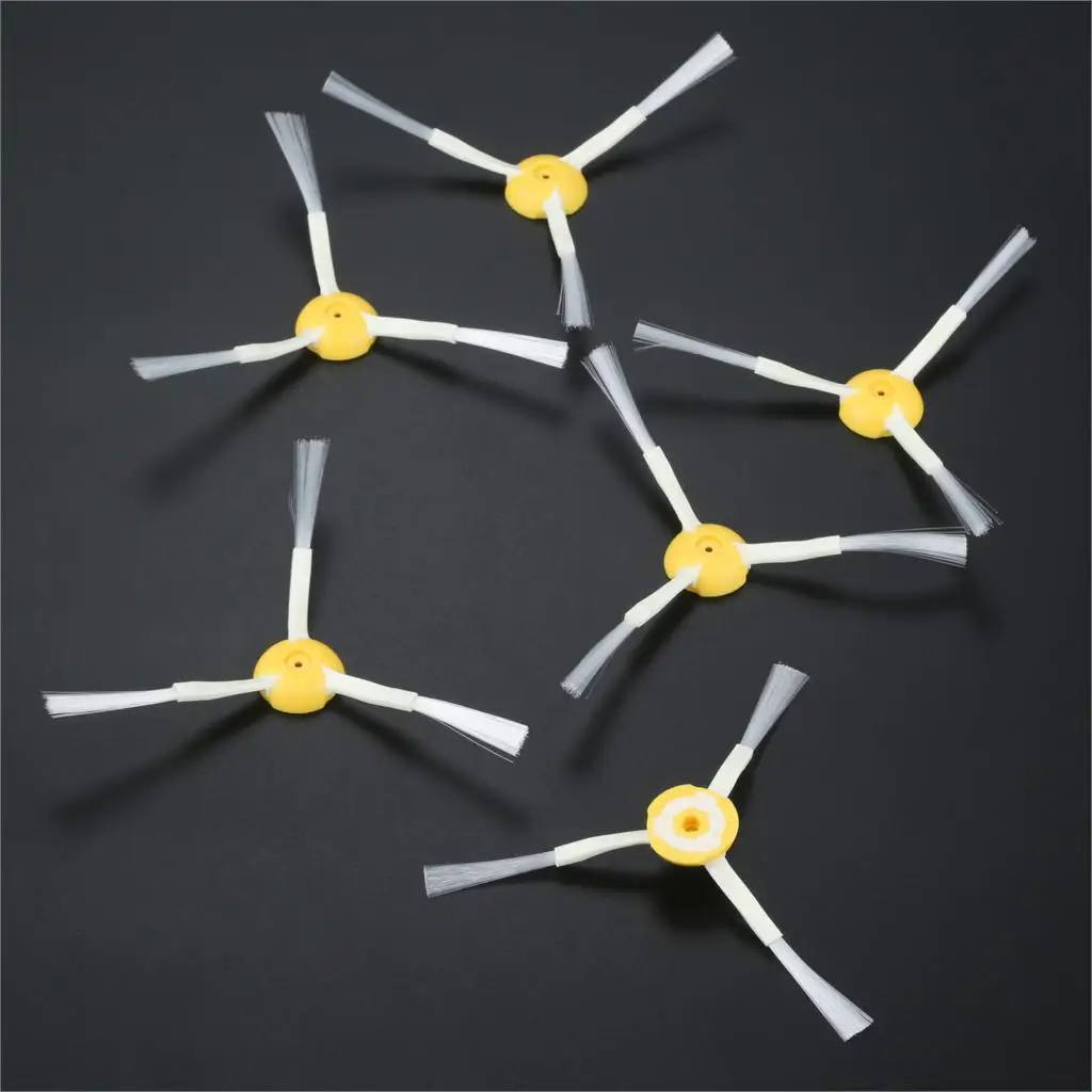 6Pcs Vacuum Cleaning Robot Replacement Brush 3-Armed Side Brushes For iRobot Roomba 800/900 Series Vacuum Cleaner Accessories