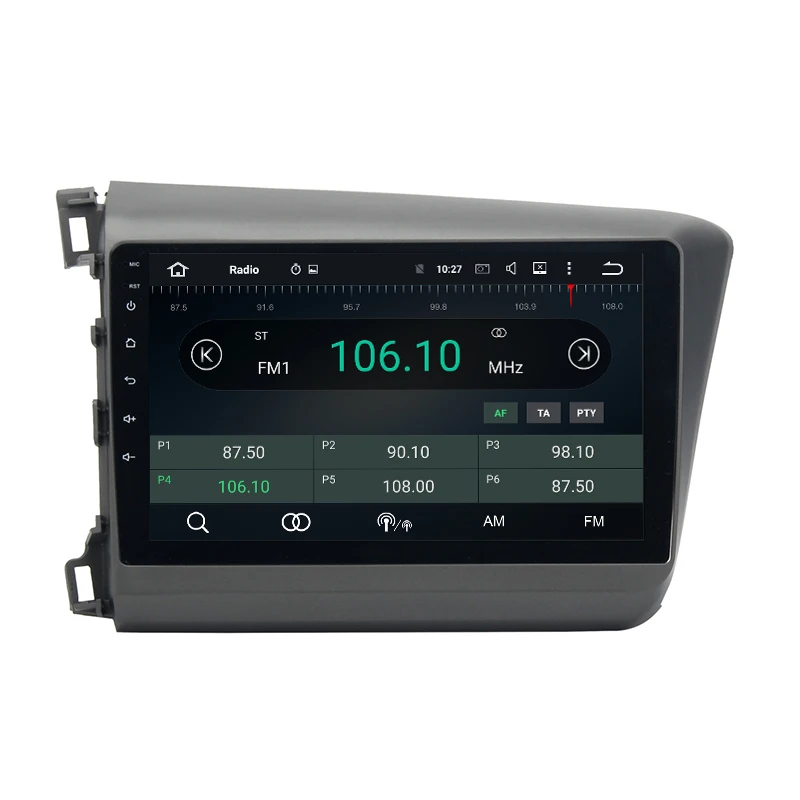 Flash Deal 9" Octa core PX5 Android 8.0 car radio gps for Civic 2012-2014 with 4G RAM 32G ROM wifi 4g usb Auto Stereo Multimed 3