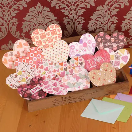 folding valentines cards