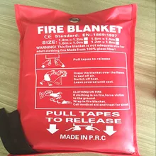 1.5m * 1.5M feu certification 100% fibre de verre matériel couverture de soudage électrique anti feu couverture température 550 deg