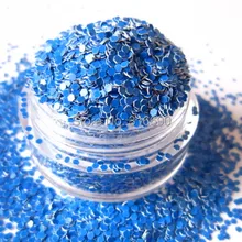 Синий растворителям блеск ногтей Блеск ногтей украшения